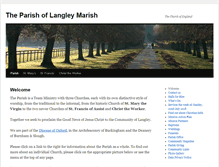 Tablet Screenshot of langleymarish.com